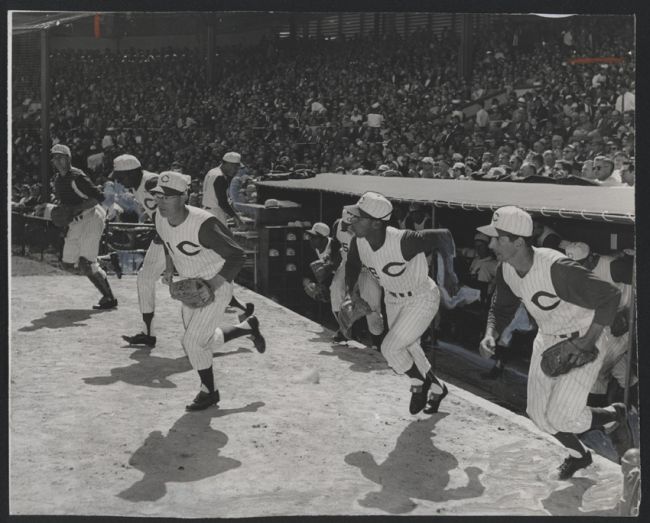 1964 Reds Opening Day
